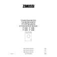 ZANUSSI F1006 Owners Manual