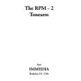 IMMEDIA RPM-2 Instrukcja Obsługi