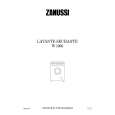 ZANUSSI W1003 Owners Manual