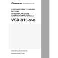 PIONEER VSX-915-S/MYXJ Manual de Usuario