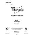WHIRLPOOL LA5530XSW0 Parts Catalog