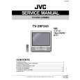 JVC TV20F243 Service Manual