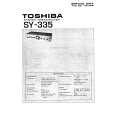 TOSHIBA SY-335 Service Manual