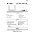 SHARP 29WV30 Service Manual