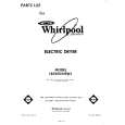 WHIRLPOOL LE5800XMW2 Catálogo de piezas