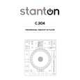 STANTON C304 Instrukcja Obsługi