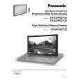 PANASONIC TH50PHD7UX Manual de Usuario