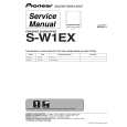 PIONEER S-W1EX/KUCXTW1 Service Manual
