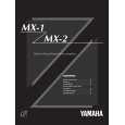 YAMAHA MX-2 Manual de Usuario