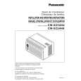 PANASONIC CWXC54HU Owners Manual