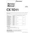 PIONEER CX1011 Instrukcja Serwisowa