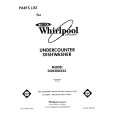 WHIRLPOOL DU8300XX3 Parts Catalog