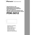 PIONEER PDK-5012/WL Instrukcja Obsługi