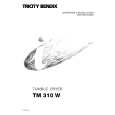 TRICITY BENDIX TRB TM 310W UK-IRL Manual de Usuario