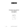 ZANUSSI FLS1386W Owners Manual