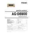 TEAC AG-D8900 Service Manual