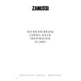 ZANUSSI ZI1200F Owners Manual