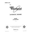 WHIRLPOOL LA3300XPW0 Parts Catalog