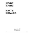CANON FP B45 Katalog Części