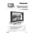 PANASONIC TC32LX300 Manual de Usuario