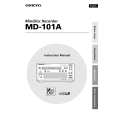 ONKYO MD101A Owners Manual