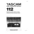 TEAC TASCAM 112 Owners Manual
