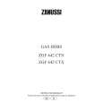 ZANUSSI ZGF642CTX Owners Manual