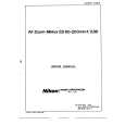 NIKON AF ZOOM-NIKKOR ED 80-200 F/2.8D Service Manual