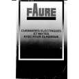 FAURE CCE666W Owners Manual