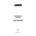 ZANUSSI ZCE566NW Owners Manual