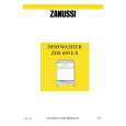 ZANUSSI ZDS699EX Owners Manual