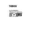YAMAHA SY35 Instrukcja Obsługi