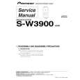 PIONEER S-W3900/XCN5 Service Manual
