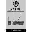 NADY AUDIO UWS-1K Instrukcja Obsługi