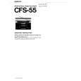 SONY CFS-55 Instrukcja Obsługi