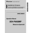 PIONEER DEH-P9450MP/ES9 Owners Manual