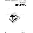 PANASONIC UF127 Owners Manual