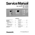 PANASONIC WV9565 Service Manual