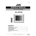 JVC AV14F702 Instrukcja Serwisowa