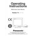 PANASONIC P110 Owners Manual