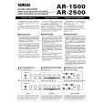 YAMAHA AR-2500 Owners Manual
