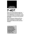 ONKYO T407 Owners Manual