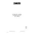 ZANUSSI ZV140R Owners Manual