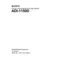 SONY ADI-1150D Service Manual