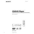 SONY DVPS725D Owners Manual