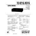 SONY TC-K215 Service Manual