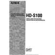 AIWA HD-S100 Owners Manual