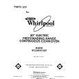 WHIRLPOOL RF3300XVW0 Catálogo de piezas