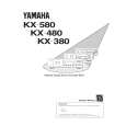 YAMAHA KX-580 Owners Manual