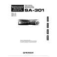 PIONEER SA-305 Manual de Usuario